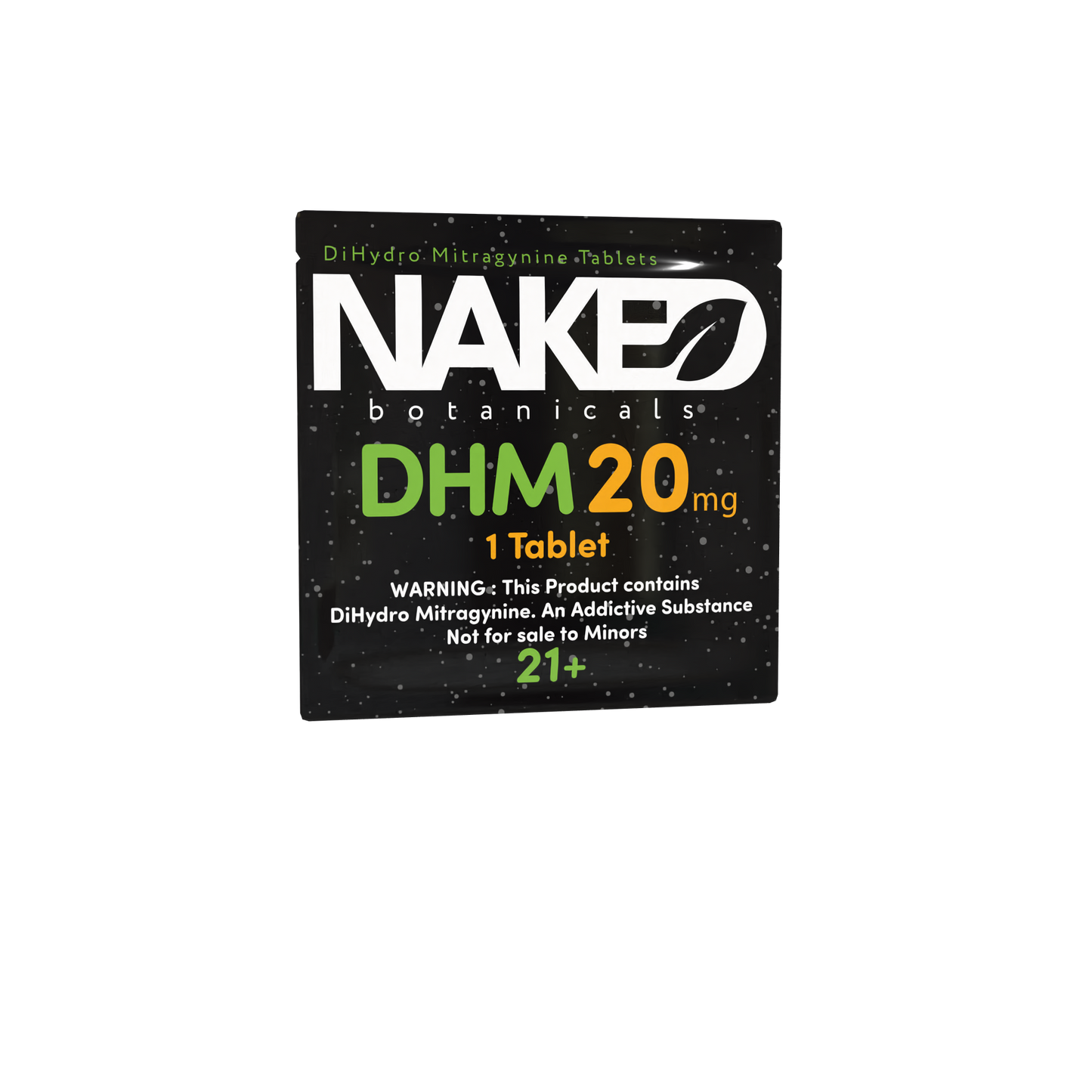 Naked DHM (Di-Hydro Mitragynine) 20mg Tablets